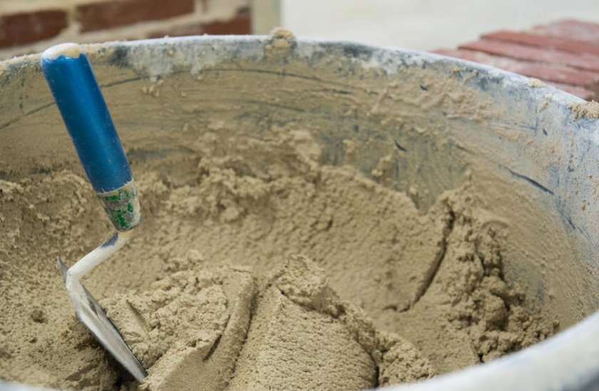 Песок в сухих смесях